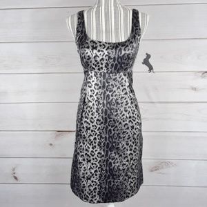 The Limited silk cheetah cocktail dress. Sz 8.